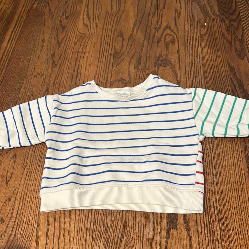 Zara sweatshirt 9-12 months